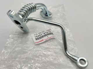 Tube rigide alimentation huile turbo KZJ7 KZJ9