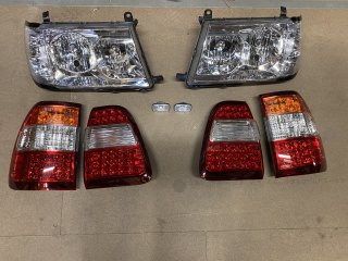 Pack complet feux cristal leds Land Cruiser HDJ100 1998-2003