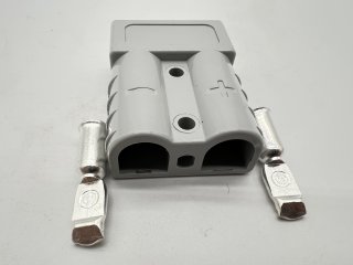 Connecteur hermaphrodite 50A gris - Prise rapide pour câble de 16mm2