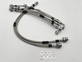 Kit durites de Frein aviation en inox HDJ80 12S et 24S avec ABS
