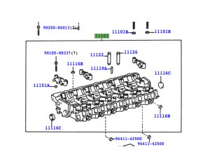 Culasse nue Land Cruiser HDJ100