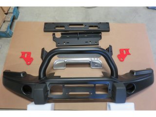 Pare chocs avant AEV avec Abar pour Jeep Wrangler JK - noir