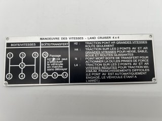 PLAQUE DE TRANSMISSION J4 BV5