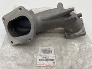 Pipe admission aluminium HDJ100 - entre collecteur et vanne EGR