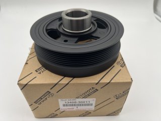 Poulie damper vilebrequin KDJ9 KDJ12 KDJ15 173cv Hilux Vigo 3.0D4-D