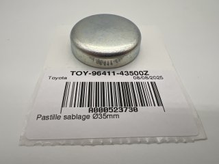 Pastille sablage Ø35mm