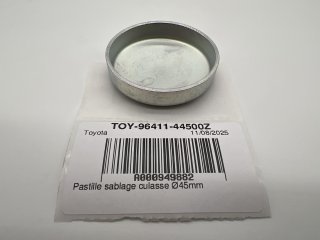 Pastille sablage culasse Ø45mm