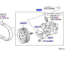 Pompe de direction assistée FJ Cruiser GRJ120
