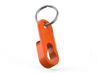 Porte-clés de serrage et desserrage de goupilles Maxtrax orange