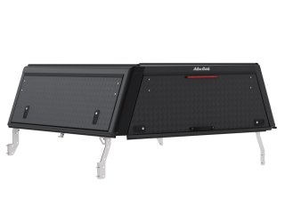 Hardtop Explorer Guard aluminium noir strié Toyota Hilux Revo double cabine Alu Cab