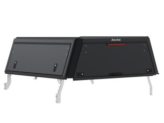 Hardtop Explorer Guard aluminium noir lisse Toyota Hilux Revo double cabine Alu Cab