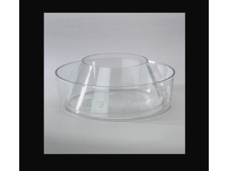 Bol transparent seul de préfiltre cyclonique Donaldson Ø10