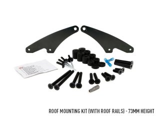 Kit support de toit Lazer Volvo XC90 (2015+) avec longerons - Hauteur 73 mm