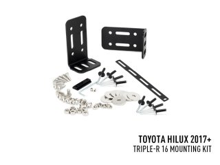 Kit seul Lazer Toyota Hilux (2017-2020) - Lower Grille Mounting Kit (For Triple-R 16)