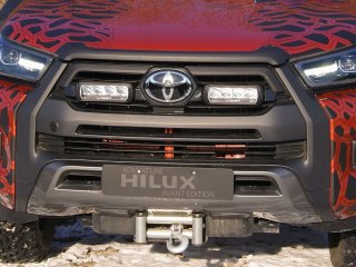 Kit intégration calandre Lazer Triple-R Elite Hilux Revo Invincible 2021+