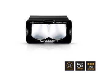 Barre LED Lazer Carbon-2 Spot - Feux de croisement jaunes