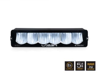 Barre LED Lazer Carbon-6 Drive - Feux de croisement jaunes