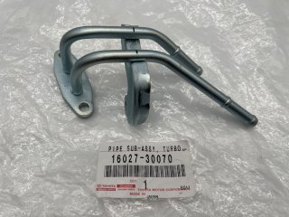Conduite rigide refroidissement turbo sur turbo KDJ12 173cv