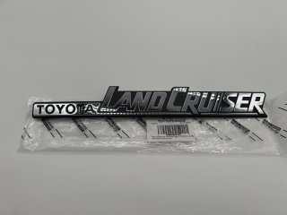 Monogramme chromé logo TOYOTA LAND CRUISER aile avant
