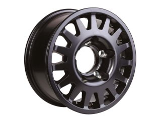 Jante alu Manano noire 17 pouces pour VW Crafter Transporter T5 T6