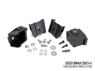 Kit intégration calandre Lazer Isuzu D-Max (2021-2022) - Support de montage seul