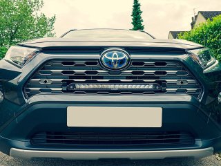 Kit intégration calandre Lazer Toyota Rav4 Hybrid (2019+) - Linear-18 Elite i-LBA