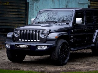 Kit seul Lazer Jeep Wrangler JL (2017+) - Bonnet Mount (For Linear-36)