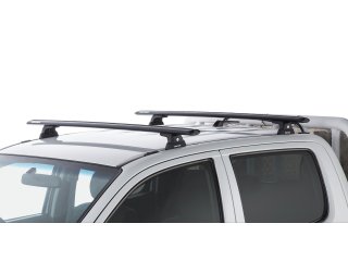 Sportz RLT600 Trackmount Black 2 Bar Roof Rack Rhino Rack