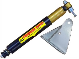 Amortisseur direction Tough Dog SV9 Land Cruiser HDJ80 réhausse extrême