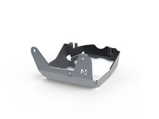 Ski protection différentiel arrière aluminium 6mm N4-Offroad pour Volkswagen Transporter T8 4motion