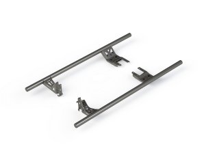 Paire de protections tubulaires bas de caisse N4-Offroad Toyota Land Cruiser GRJ79