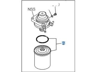 Filtre à carburant Isuzu DMax I 2007-2012