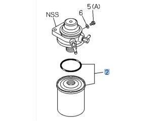 Filtre à carburant Isuzu DMax I 2004-2006