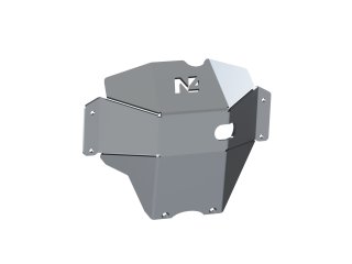 Ski protection différentiel arrière aluminium 8mm N4-Offroad pour Isuzu DMax 2026+