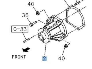 Kit pompe à eau Isuzu DMax I / DMax II 2007-2016