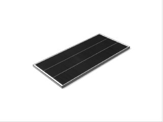 Panneau solaire fixe monocristallin Redarc 180W finition anodisée noir