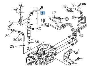 Injecteur Isuzu DMax I 2007-2012