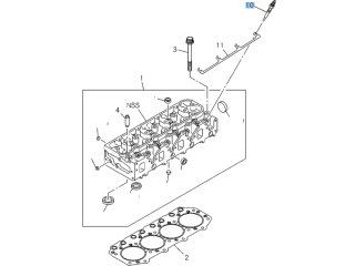 Bougie de préchauffage Isuzu DMax I 2007-2012
