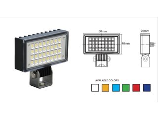 Phare de travail VisionX Utility - 86x48cm - 500lm - 6W