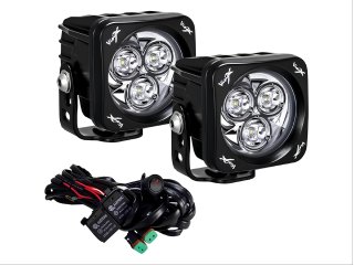 Kit de 2 phares LED Vision X Light Cannon CG2 3″ Multi-LED