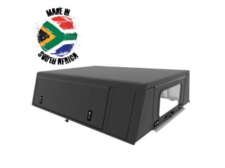 Hardtop Adventure noir lisse Isuzu D-Max Space-Cab 2012-2020 Alu-Cab
