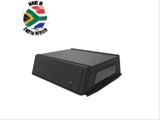 Hardtop Explorer noir strié Toyota Hilux 2005-2015 double cabine Alu-Cab