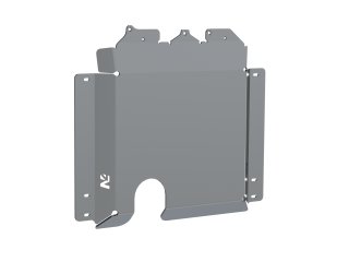 Ski protection réservoir secondaire + boite de transfert aluminium 8mm N4-Offroad Toyota Land Cruiser GRJ78 GRJ79