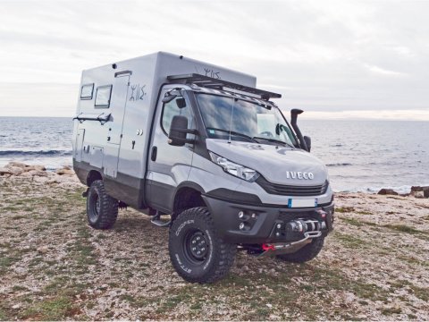 Platine de treuil pour Iveco Daily 4x4 2006-10/2019