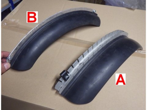 Élargisseur d'aile souple type B - Fixation sur l'aile N4-Offroad.
