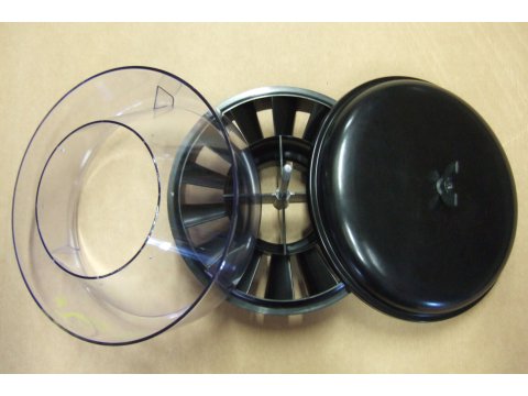 Préfiltre cyclonique Donaldson transparent Ø10