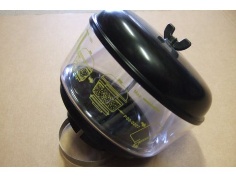 Préfiltre cyclonique Donaldson transparent Ø7