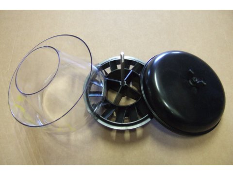 Préfiltre cyclonique Donaldson transparent Ø7