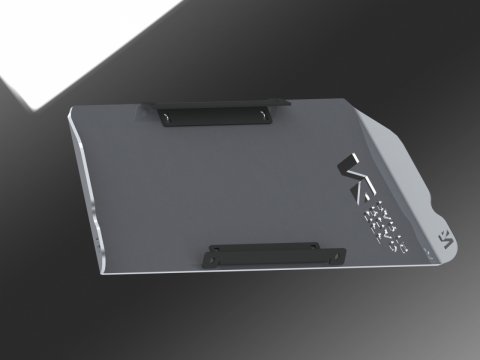 Ski de protection de boîte de vitesses en aluminium de 6mm N4-Offroad