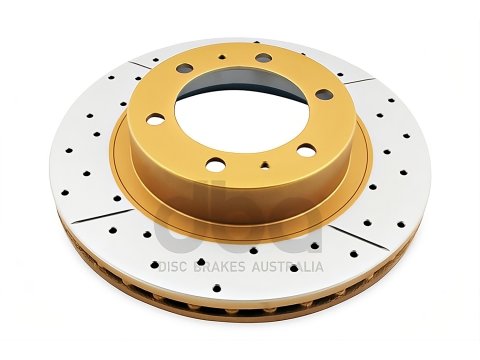 Disque frein avant rainuré percé DBA Toyota Hilux Vigo Revo FJ Cruiser Ø319mm